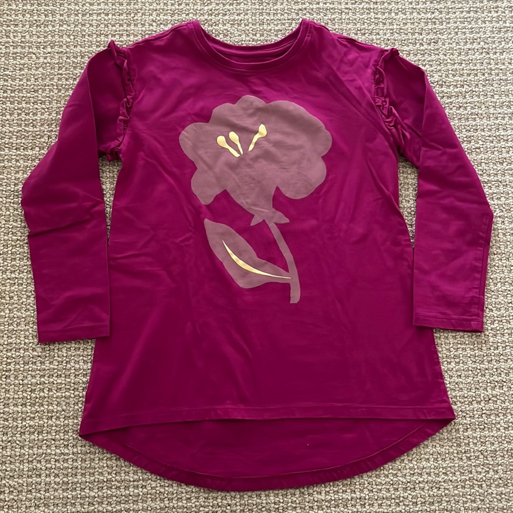 Tea collection, tunic top, size 8.
